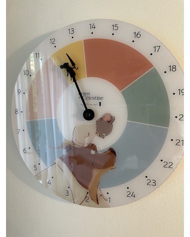 Horloge avec défaut