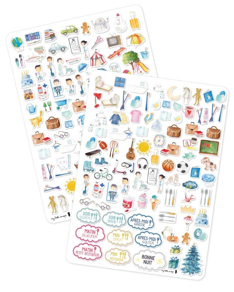 Stickers sheets cloud