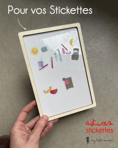 Planchette à stickettes