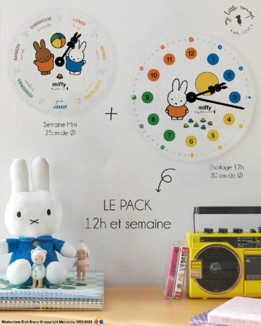 Le pack 12h semaine Miffy