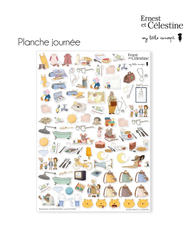 La journée avec Ernest et Célestine