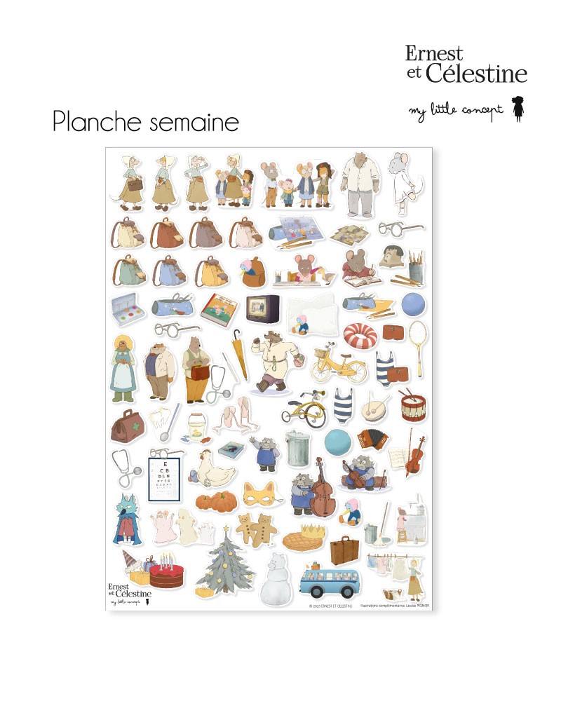 La semaine avec Ernest et Célestine